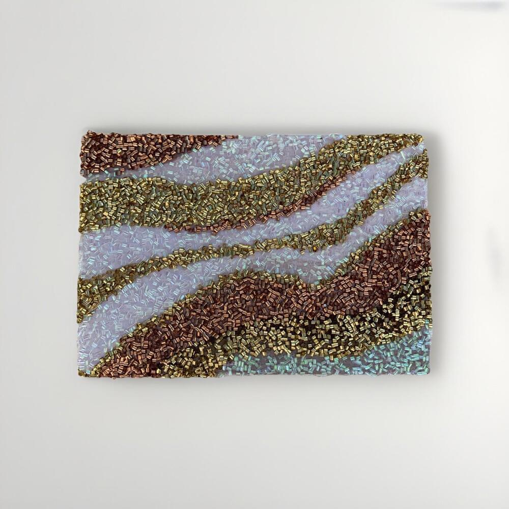 Gemstone Art Handmade Picture Beads Modern Deco Artistic Wall Painting